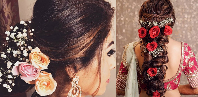 💖 Messy ponytail for sangeet 💖 Bride @caankitabora Hairstyle  @hair_dresser_pranav Makeup @sapnasherry #hairdresserpranav #nashi... |  Instagram